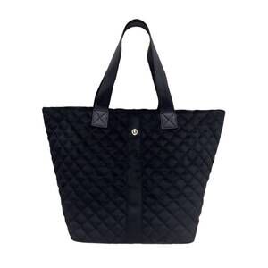 NEW LEMONBELLA women's debra diamond tote in black velvet